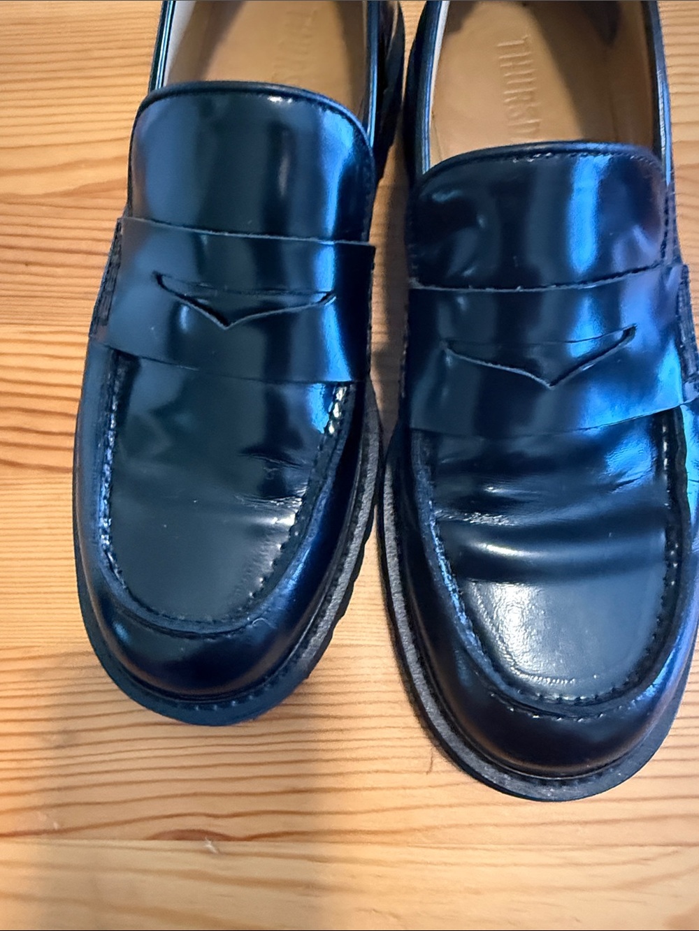 Thursday Boot Company Black Patent Leather Mules - Picture 2 of 15